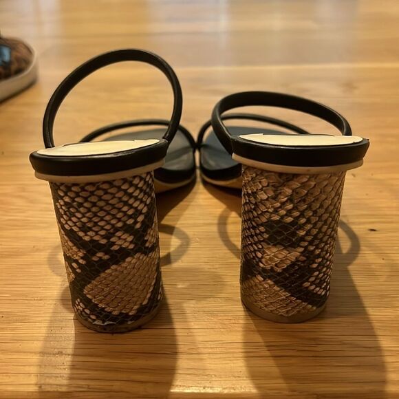 COPY - Dolce Vita Noles Sandal Black and Snake - Picture 4 of 6